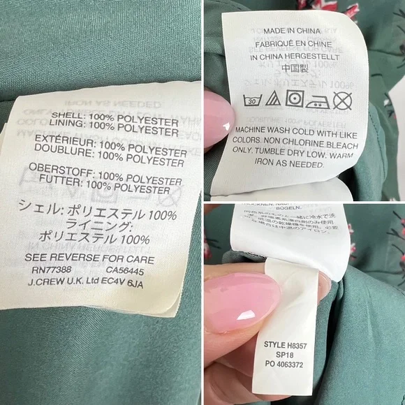 Madewell Marguerite Dress 00 Butterfly Garden Floral - Picture 6 of 10